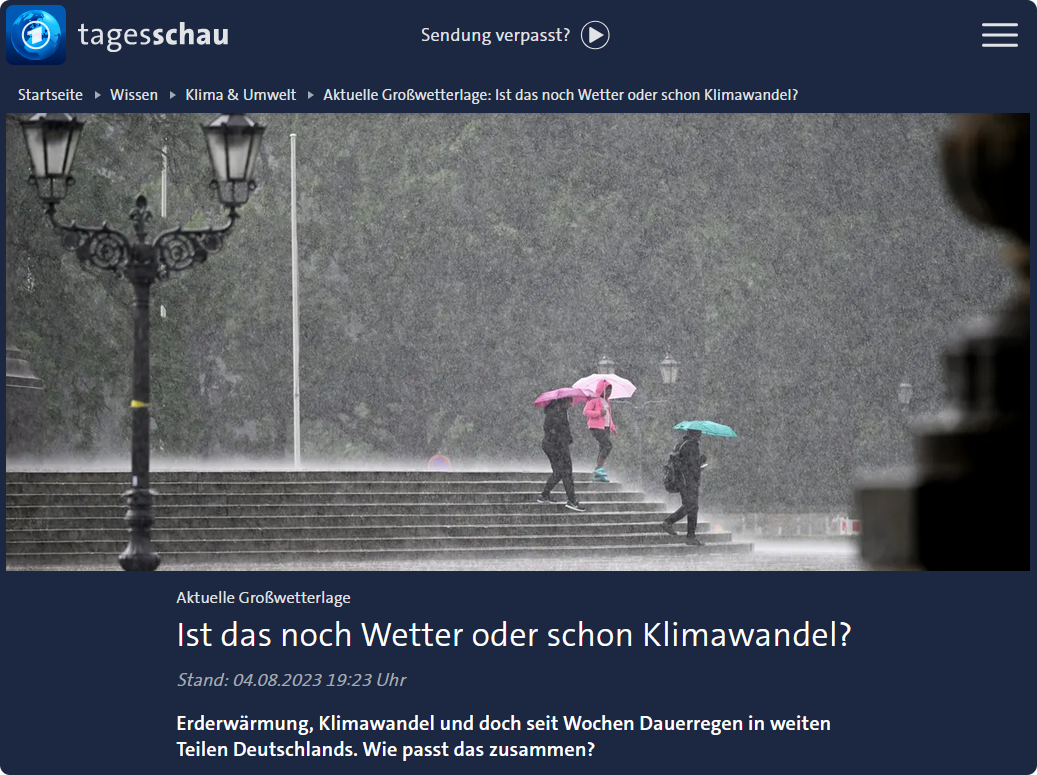 TagesschauWetterKlima